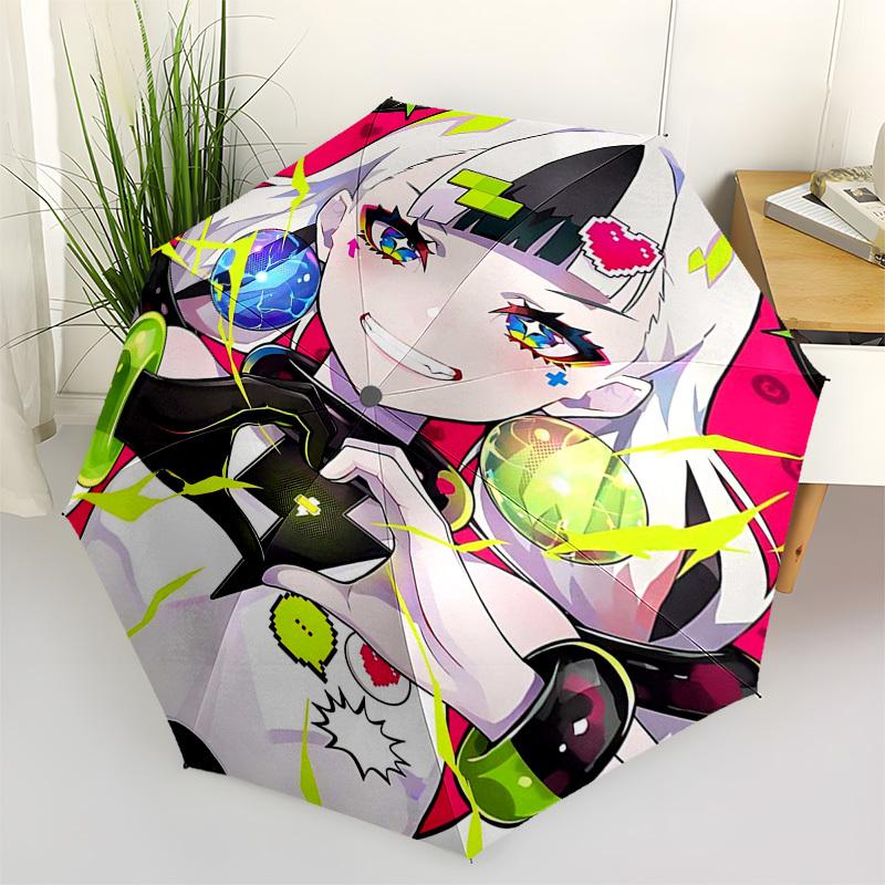 1pc Electric Girl Outdoor Umbrella - Automatic Opening/Closing, Portable 3-Fold Design, 8-Rib Iron Frame, Perfect Gift for Fans, Travelers, Daily
1pc Electric Girl Outdoor Umbrella - Automatic Opening/Closing, Portable 3-Fold Design, 8-Rib Iron Frame, Perfect Gift for Fans, Travelers, Daily