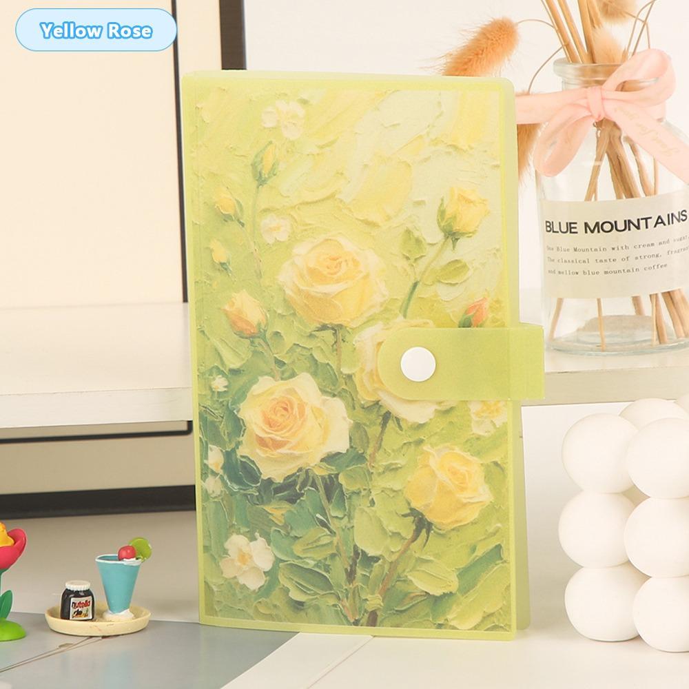 Fashion 120 Card Slots Photo Album 3 Inch Card Storage Portable Idol Card Collection Booklet Floral Patterns Bill Storage Clip желтые розы
Fashion 120 Card Slots Photo Album 3 Inch Card Storage Portable Idol Card Collection Booklet Floral Patterns Bill Storage Clip желтые розы