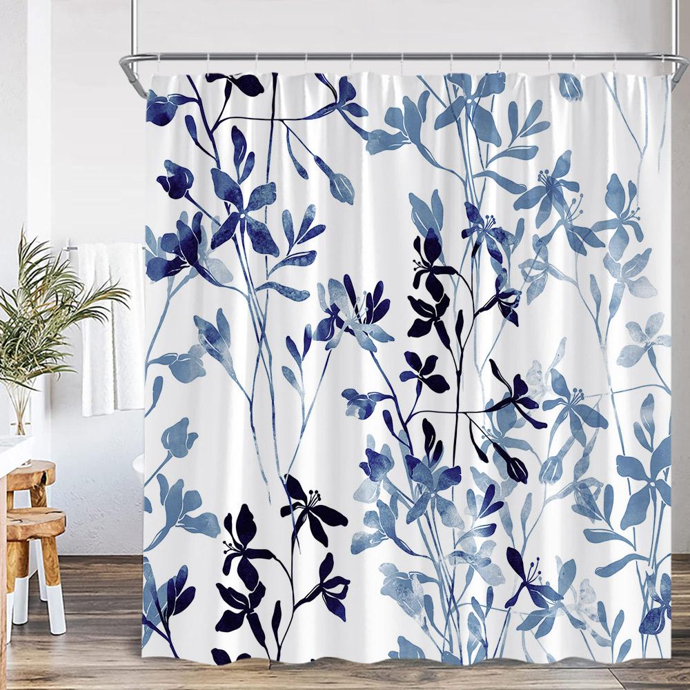 Flowers Watercolor Shower Curtains Colorful Flower Plants Bamboo Greenery Bathroom Decorations Modern Bath Curtain With Hooks W60H190(CM)-1 Pcs
Flowers Watercolor Shower Curtains Colorful Flower Plants Bamboo Greenery Bathroom Decorations Modern Bath Curtain With Hooks W60H190(CM)-1 Pcs