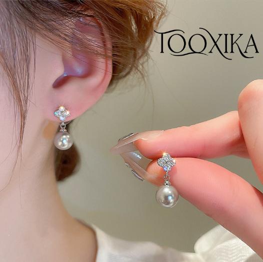 Tooxika Ins Style Жемчужные серьги Нишевые серьги с геометрическим дизайном Высококачественные серьги Модные минималистичные пригородные серьги
Tooxika Ins Style Жемчужные серьги Нишевые серьги с геометрическим дизайном Высококачественные серьги Модные минималистичные пригородные серьги
