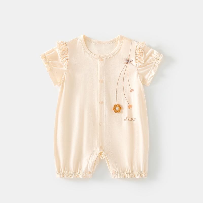 Newborn Baby Short Sleeve Romper Summer Thin Infant Girls Cotton Jumpsuits High Sweet Quality Toddler Outing Clothes 0-24Months 90(1-2Y) жовтий
Newborn Baby Short Sleeve Romper Summer Thin Infant Girls Cotton Jumpsuits High Sweet Quality Toddler Outing Clothes 0-24Months 90(1-2Y) жовтий