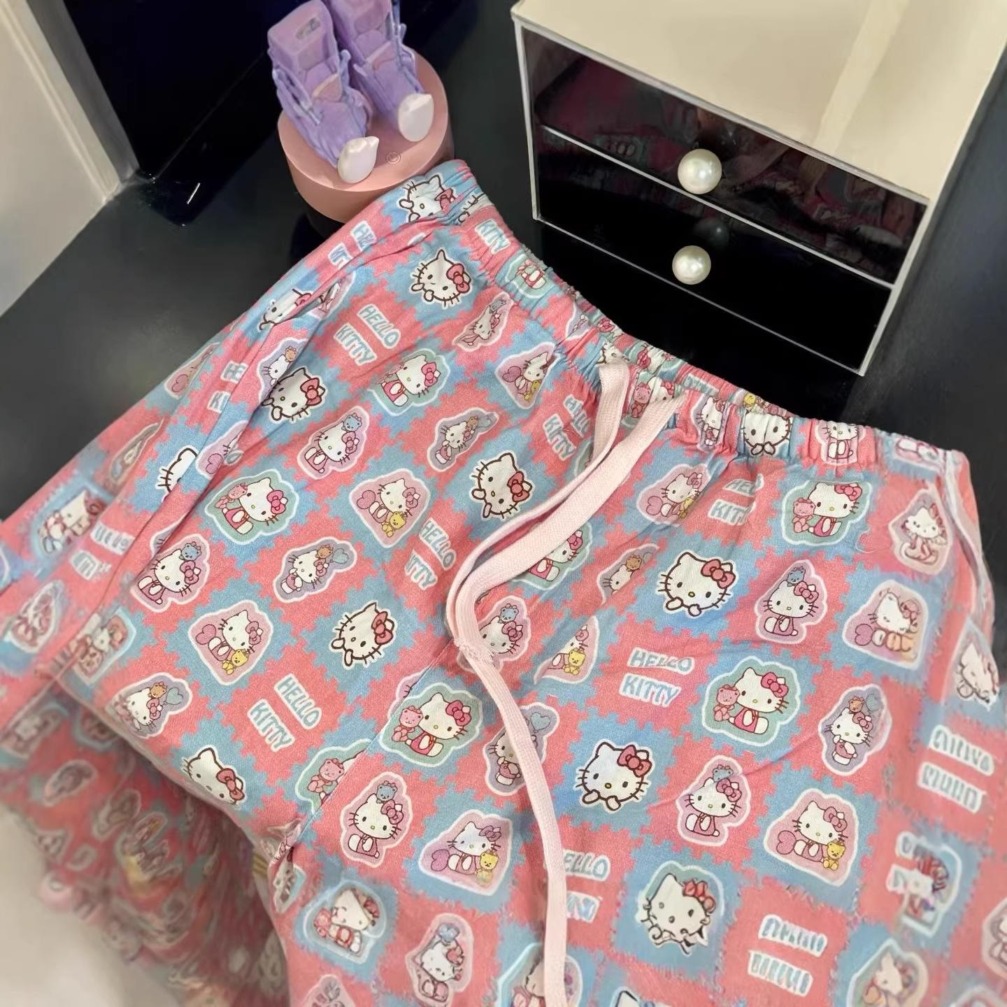 Свободные повседневные брюки Hello Kitty для весны/осени, для дома или улицы M
Свободные повседневные брюки Hello Kitty для весны/осени, для дома или улицы M