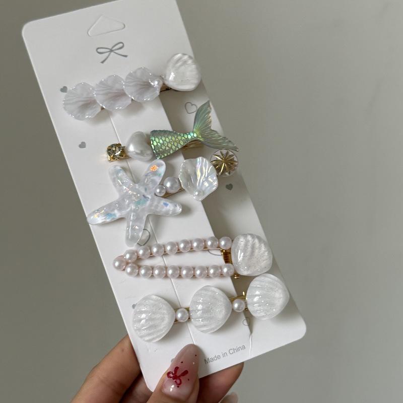 5 шт./набір Шпильки для волосся Русалка Морська зірка Ракушка Милі шпильки для волосся Заколки для волосся для жінок Шпильки Інструмент для укладання волосся Аксесуари для волосся
5 шт./набір Шпильки для волосся Русалка Морська зірка Ракушка Милі шпильки для волосся Заколки для волосся для жінок Шпильки Інструмент для укладання волосся Аксесуари для волосся