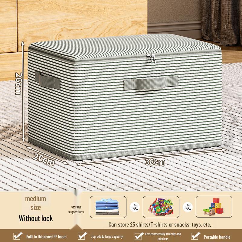 Wardrobe Organizer: Clothes Storage Box with Lock & Passcode for Quilts, Bags & More
Wardrobe Organizer: Clothes Storage Box with Lock & Passcode for Quilts, Bags & More