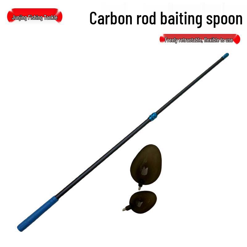 Retractable Carbon Rod Baiting Spoon: Long-Distance Casting and Scattering Tool Carbon Rod Baiting Spoon
Retractable Carbon Rod Baiting Spoon: Long-Distance Casting and Scattering Tool Carbon Rod Baiting Spoon