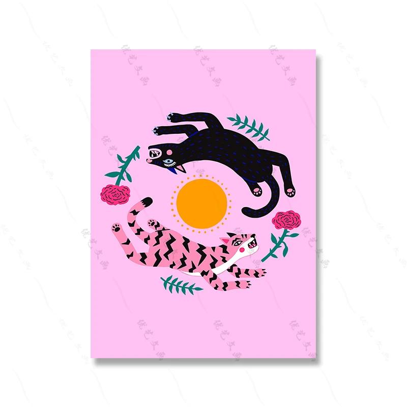 Карта Таро Звезда Тигр Леопард Арт Постер Принт Абстрактная Кошка Животное Фреска Холст Живопись Розовая Картина Гостиная Домашний Декор 21cm×30cm NoFrame
Карта Таро Звезда Тигр Леопард Арт Постер Принт Абстрактная Кошка Животное Фреска Холст Живопись Розовая Картина Гостиная Домашний Декор 21cm×30cm NoFrame