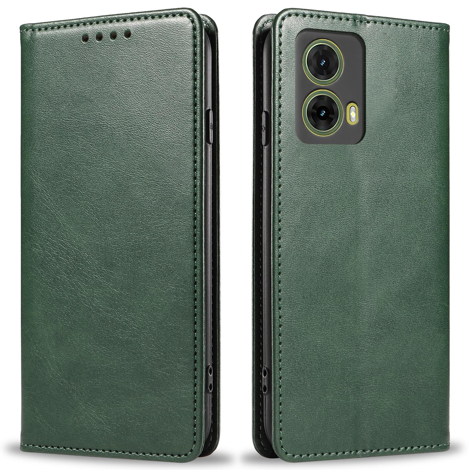 Для Motorola S50 Neo 5G/Moto G85 5G Чехол Сильный Магнитный Кожаный Чехол для Телефона Текстура Теленка Green
Для Motorola S50 Neo 5G/Moto G85 5G Чехол Сильный Магнитный Кожаный Чехол для Телефона Текстура Теленка Green