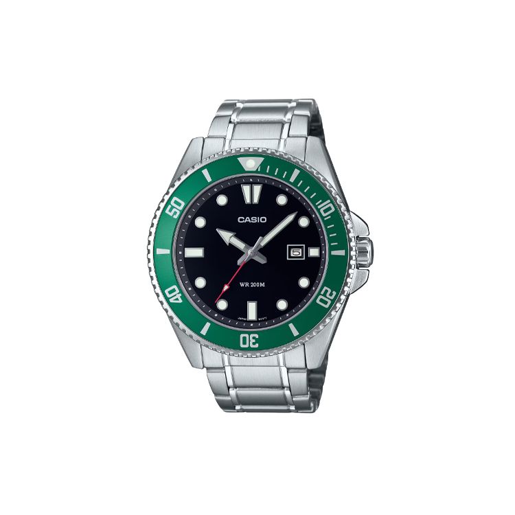 Casio Full Metal Series Round Dial 200M Water Resistant Quartz Movement Stainless Steel Strap Men watches Black MDV-107D-3A Random Watch Box
Casio Full Metal Series Round Dial 200M Water Resistant Quartz Movement Stainless Steel Strap Men watches Black MDV-107D-3A Random Watch Box