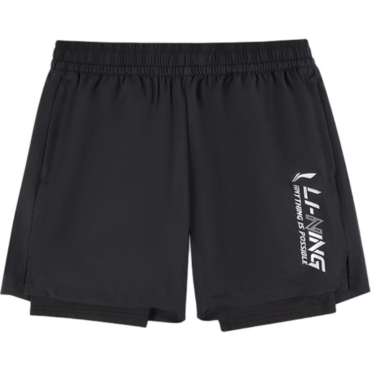 Li Ning Удобные Простые Универсальные Шорты-бермуды с надписью и средней посадкой для мужчин, повседневные, черные AKSU937-1 L
Li Ning Удобные Простые Универсальные Шорты-бермуды с надписью и средней посадкой для мужчин, повседневные, черные AKSU937-1 L