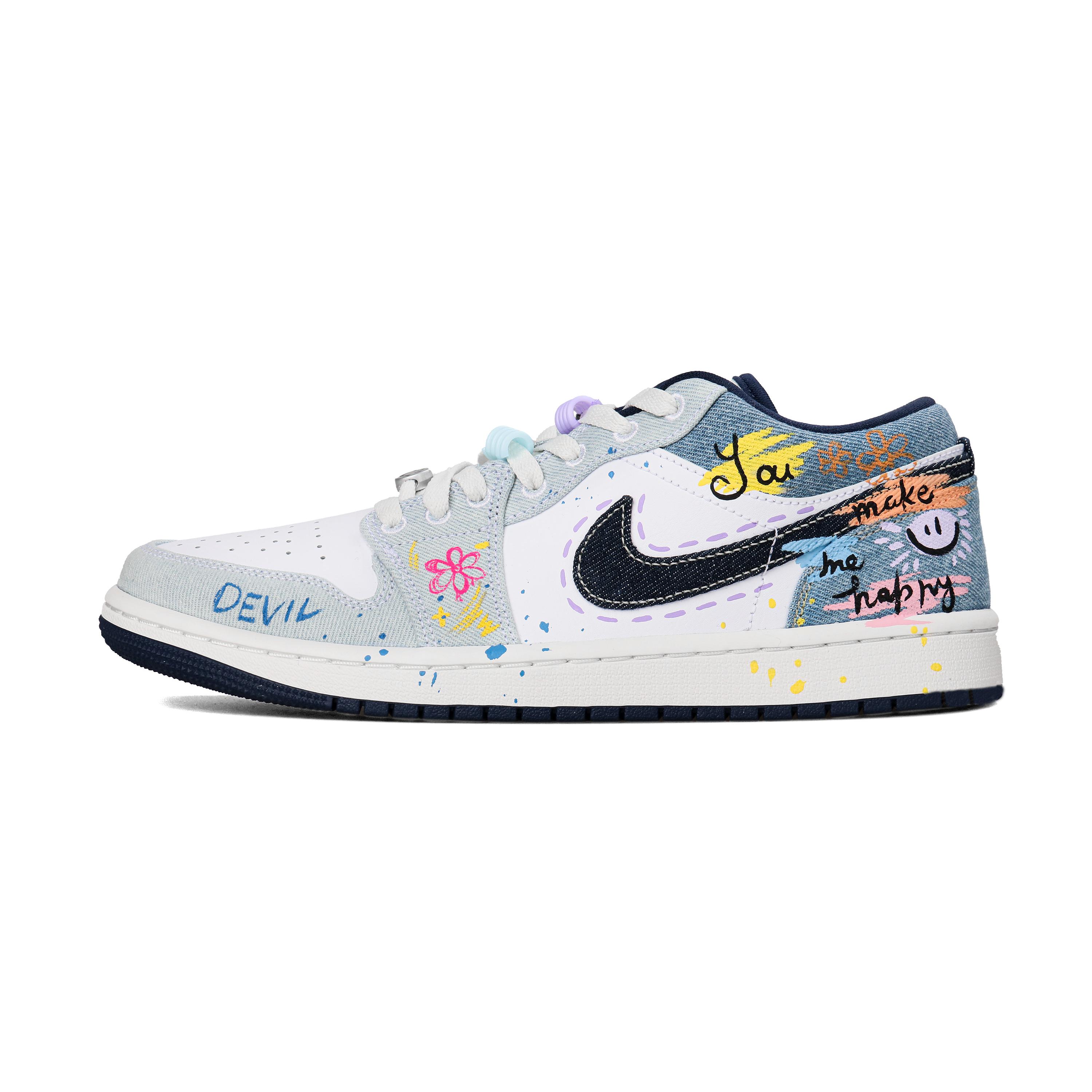 Jordan Air Jordan 1 Denim Abrasion Resistant Low top Basketball Shoes Men s White Blue IH0648-141(Team303-) 40.5
Jordan Air Jordan 1 Denim Abrasion Resistant Low top Basketball Shoes Men s White Blue IH0648-141(Team303-) 40.5