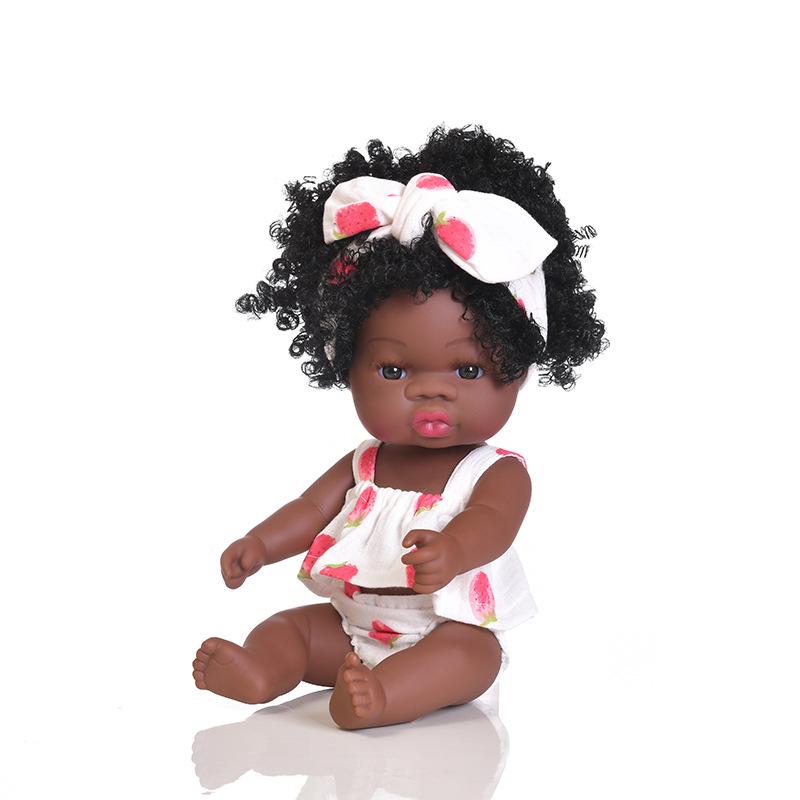 Чорна емальована лялька Reborn Doll М яка гумова імітація дитячої африканської ляльки Лялька дитяча іграшка для ванни
Чорна емальована лялька Reborn Doll М яка гумова імітація дитячої африканської ляльки Лялька дитяча іграшка для ванни