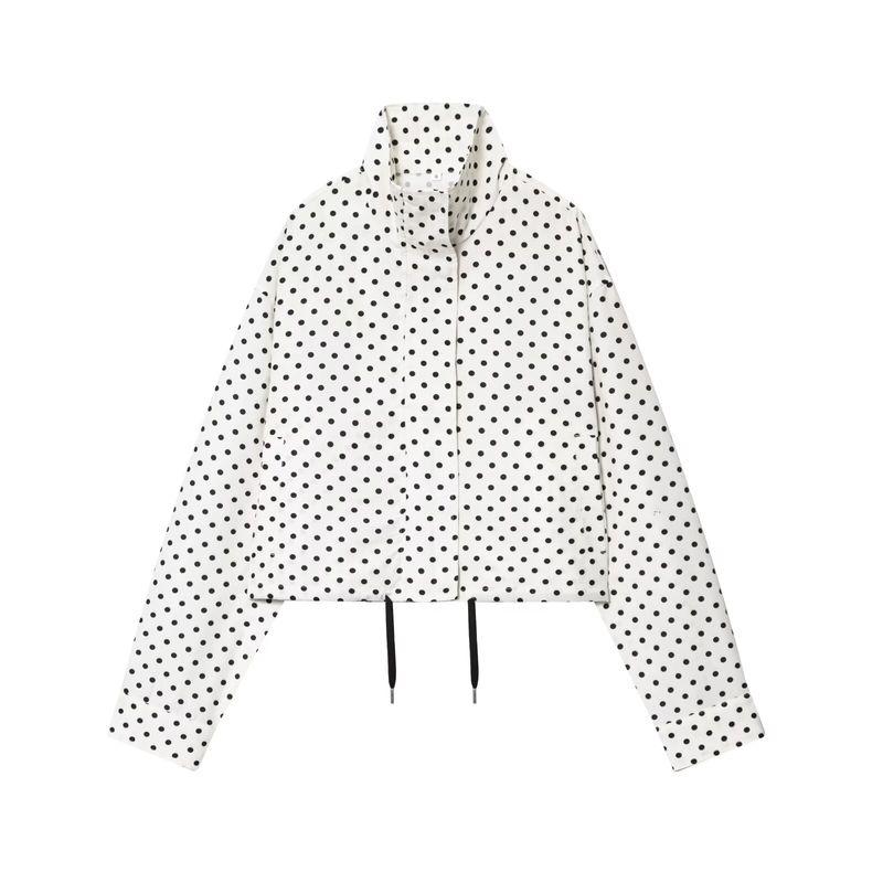 Araltay New Arrival Fashion Style Women s Clothing Fashion All-Match Drawstring Polka Dot Seersucker Long Sleeves Outwear 2010713 White L
Araltay New Arrival Fashion Style Women s Clothing Fashion All-Match Drawstring Polka Dot Seersucker Long Sleeves Outwear 2010713 White L