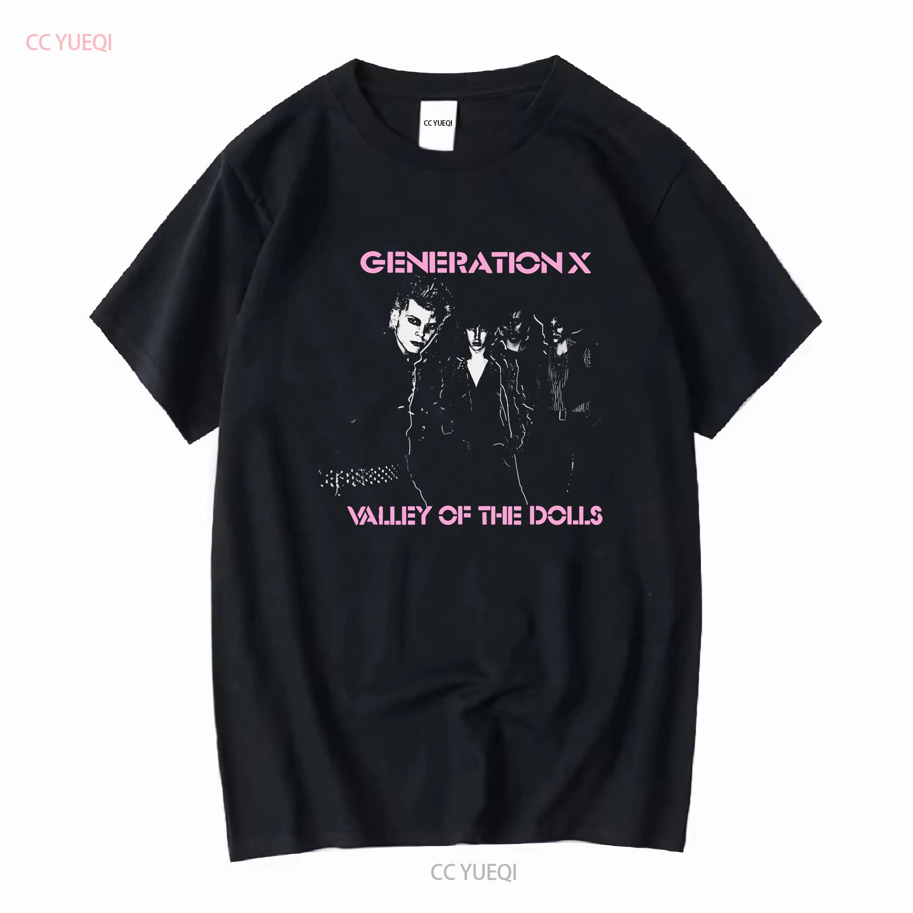 Generation X Valley Of The Dolls Band T Shirt M Size Black Gen vintage Washed graphic homme Versatile Stretched Comfortable 4XL
Generation X Valley Of The Dolls Band T Shirt M Size Black Gen vintage Washed graphic homme Versatile Stretched Comfortable 4XL