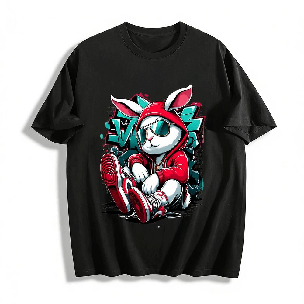 Street Style Hip Hop Rabbit Print Unisex Loose Casual Hoodie Pure cotton T-shirt XXS
Street Style Hip Hop Rabbit Print Unisex Loose Casual Hoodie Pure cotton T-shirt XXS
