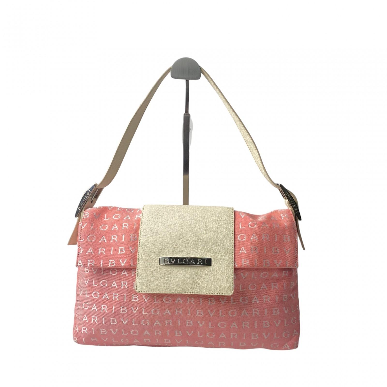 Used BVLGARIHandbag Pink/Ivory canvas/leather Women
Used BVLGARIHandbag Pink/Ivory canvas/leather Women