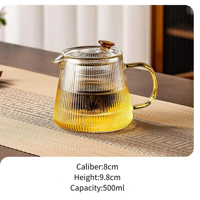 Heat-Resistant Borosilicate Glass Teapot Set,Single Teapot With Cups,Kung Fu Tea Glass Cup,Kitchen Dinner Tools,Gift To Friends
Heat-Resistant Borosilicate Glass Teapot Set,Single Teapot With Cups,Kung Fu Tea Glass Cup,Kitchen Dinner Tools,Gift To Friends