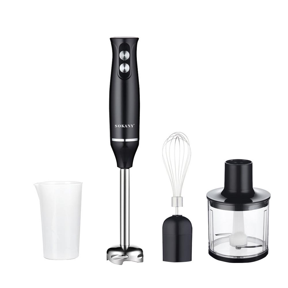 5-in-1 Handheld Blender: Stick Mixer, Meat Grinder, Egg Beater & Milk Frother - 500W US Plug 110V
5-in-1 Handheld Blender: Stick Mixer, Meat Grinder, Egg Beater & Milk Frother - 500W US Plug 110V