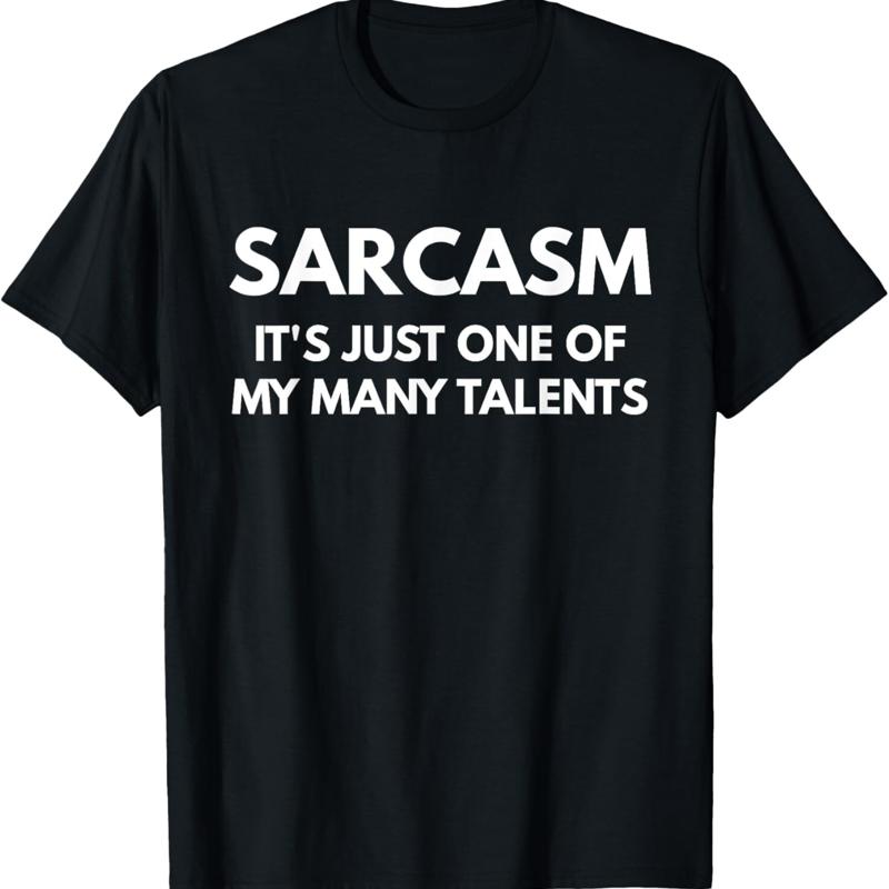 Sarcasm It_s Just One Of My Many Talents T Shirt - Men s Summer Cotton Graphic Tee S разноцветный
Sarcasm It_s Just One Of My Many Talents T Shirt - Men s Summer Cotton Graphic Tee S разноцветный