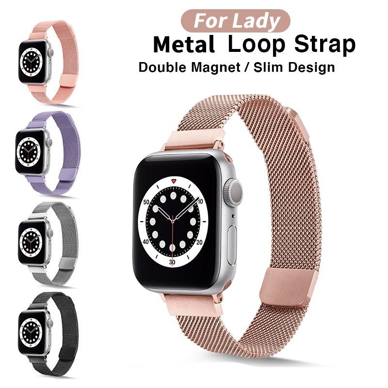 ТОНКИЙ металлический ремешок с петлей для ремешка для Apple Watch серии 7 SE 6 5 4 3 2 1 Женский женский магнитный ремешок для часов iWatch Series 7 6 40 мм 44 мм 41 мм 45 мм
ТОНКИЙ металлический ремешок с петлей для ремешка для Apple Watch серии 7 SE 6 5 4 3 2 1 Женский женский магнитный ремешок для часов iWatch Series 7 6 40 мм 44 мм 41 мм 45 мм