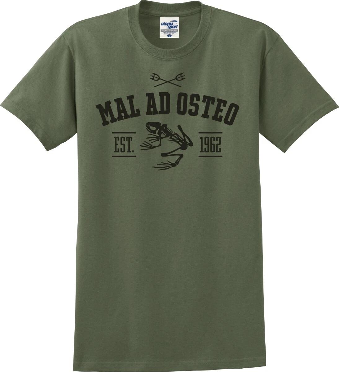 Frogman Mal Ad Osteo (Bad To The Bone) Unisex T shirt (S-5X) 2XL
Frogman Mal Ad Osteo (Bad To The Bone) Unisex T shirt (S-5X) 2XL