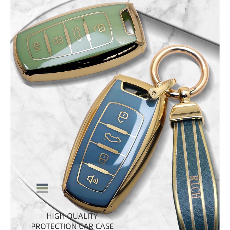 Luxurious Golden Edge Remote Key Case Full Cover For Haval Hover Coupe H1 H4 H6 H7 H8 H9 GMW F5 F7 H2S Keychain Car C Only Key Case
Luxurious Golden Edge Remote Key Case Full Cover For Haval Hover Coupe H1 H4 H6 H7 H8 H9 GMW F5 F7 H2S Keychain Car C Only Key Case