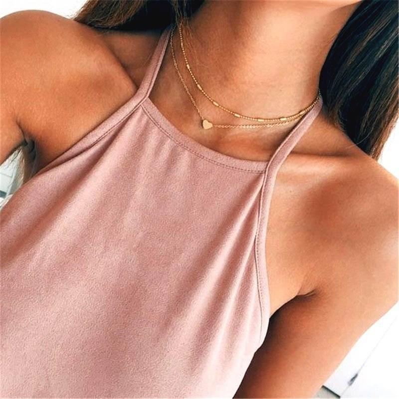 Trendy Double-Layer Necklace: Copper Peach Heart & Imitation Pearl Clavicle Chain
Trendy Double-Layer Necklace: Copper Peach Heart & Imitation Pearl Clavicle Chain