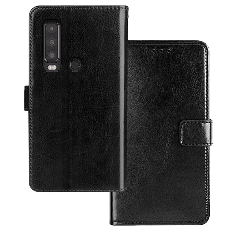 IDEWEI For Cat S75 5G Leather Phone Case Photo Slot with Crazy Horse Texture Black
IDEWEI For Cat S75 5G Leather Phone Case Photo Slot with Crazy Horse Texture Black