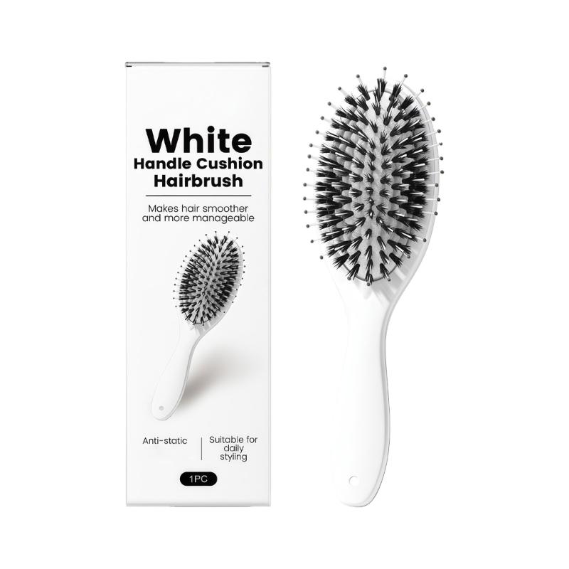 Hair Brush Delivers Gentle Detangling And Natural Oil Distribution For Smooth Hair On Wet or Dry Locks
Hair Brush Delivers Gentle Detangling And Natural Oil Distribution For Smooth Hair On Wet or Dry Locks