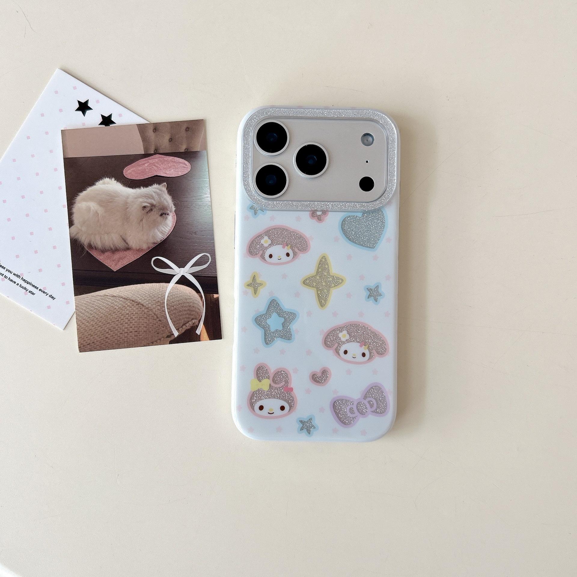 Korean Style Glitter Stars & Animals iPhone 14/15/16 Pro Max/17 Case iPhone 16 Pro
Korean Style Glitter Stars & Animals iPhone 14/15/16 Pro Max/17 Case iPhone 16 Pro