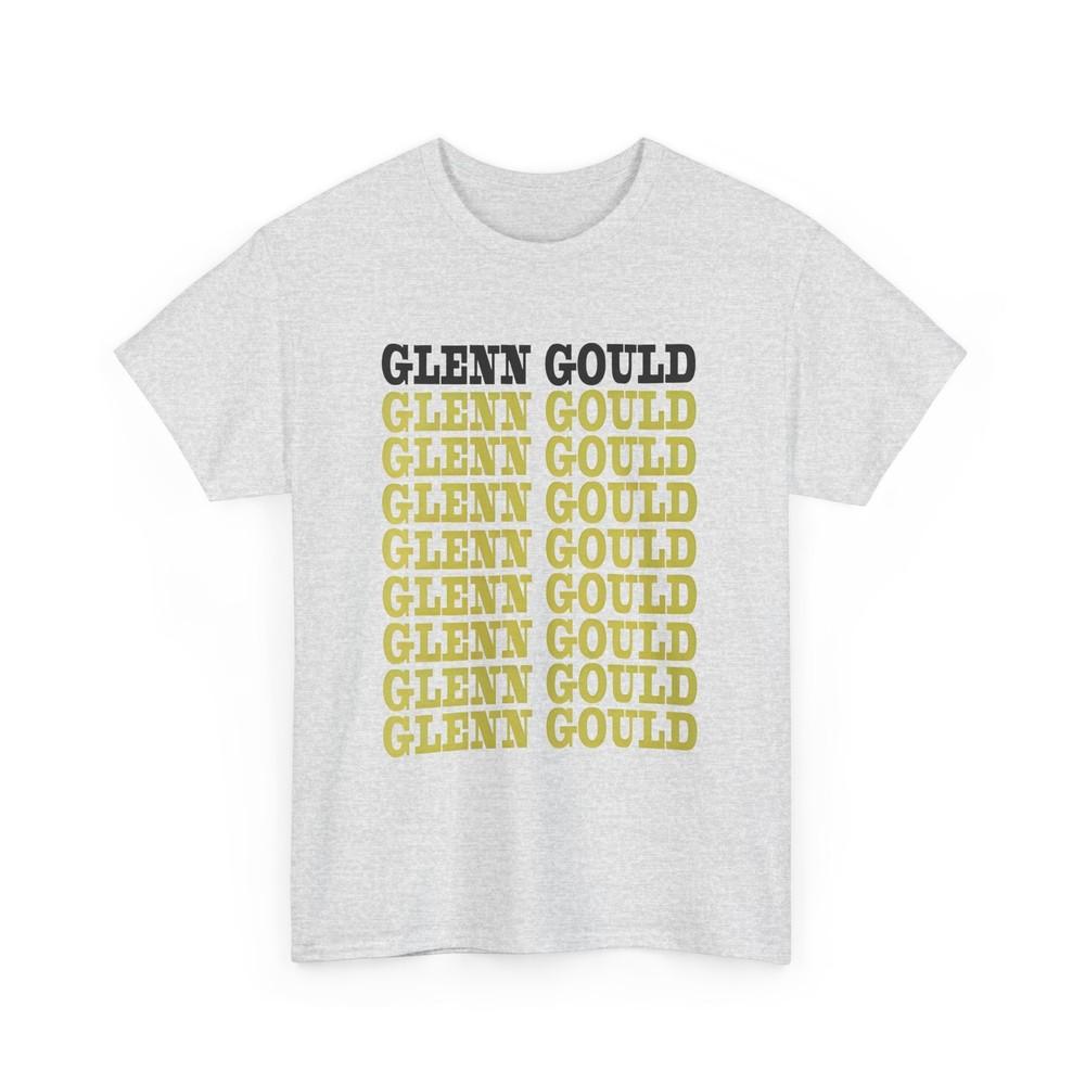 glen gould font from sonata no. 30 in e major 1956 album reproduction tshirt S
glen gould font from sonata no. 30 in e major 1956 album reproduction tshirt S