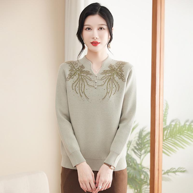2024 Women s Plus Size Fleece-Lined Sweater - Thick Winter Base Layer for Middle-Aged & Elderly 4XL (recommended 145-160 jin)
2024 Women s Plus Size Fleece-Lined Sweater - Thick Winter Base Layer for Middle-Aged & Elderly 4XL (recommended 145-160 jin)