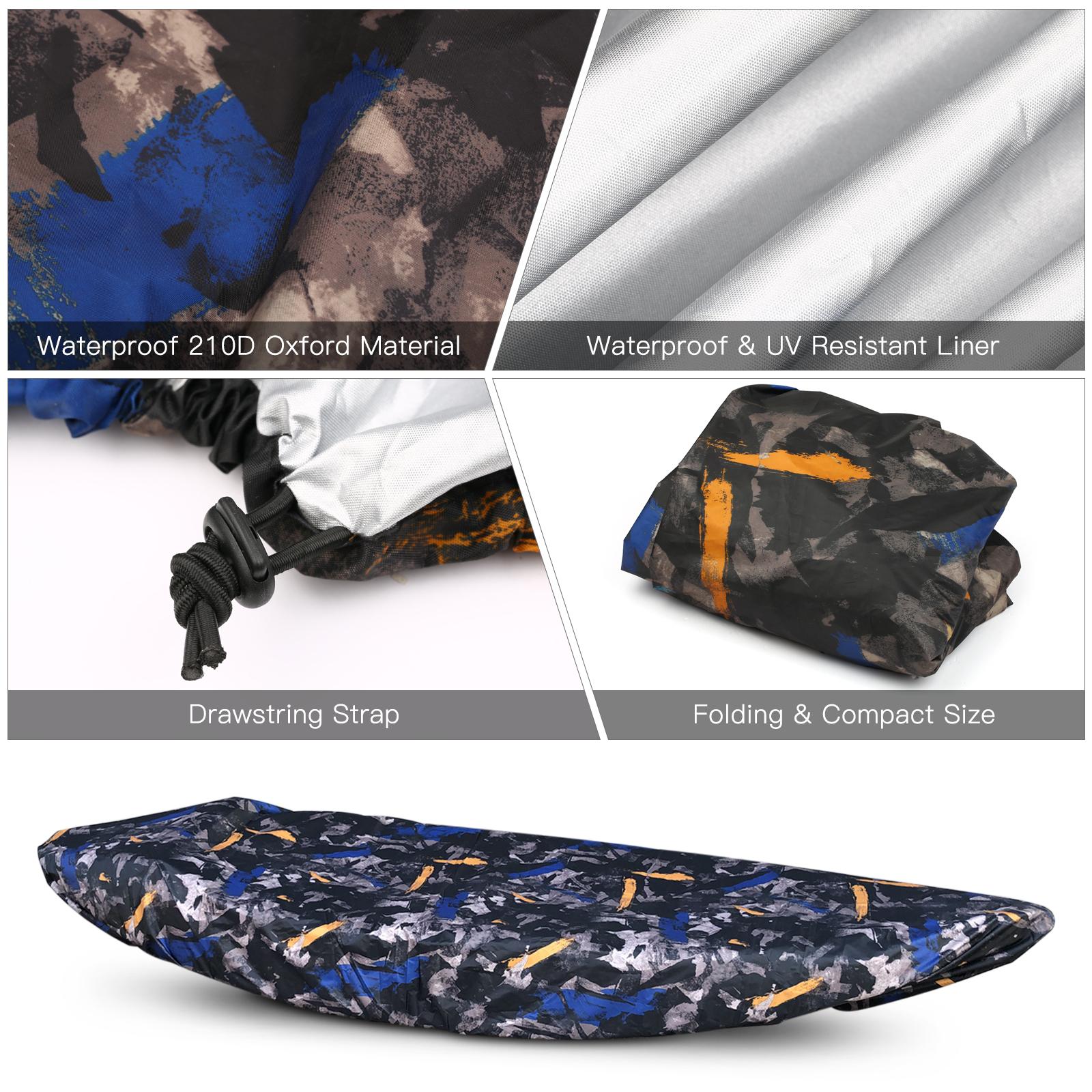 Universal Kayak Canoe Boat Cover Waterproof Dust Cover Storage Cover Shield
Universal Kayak Canoe Boat Cover Waterproof Dust Cover Storage Cover Shield