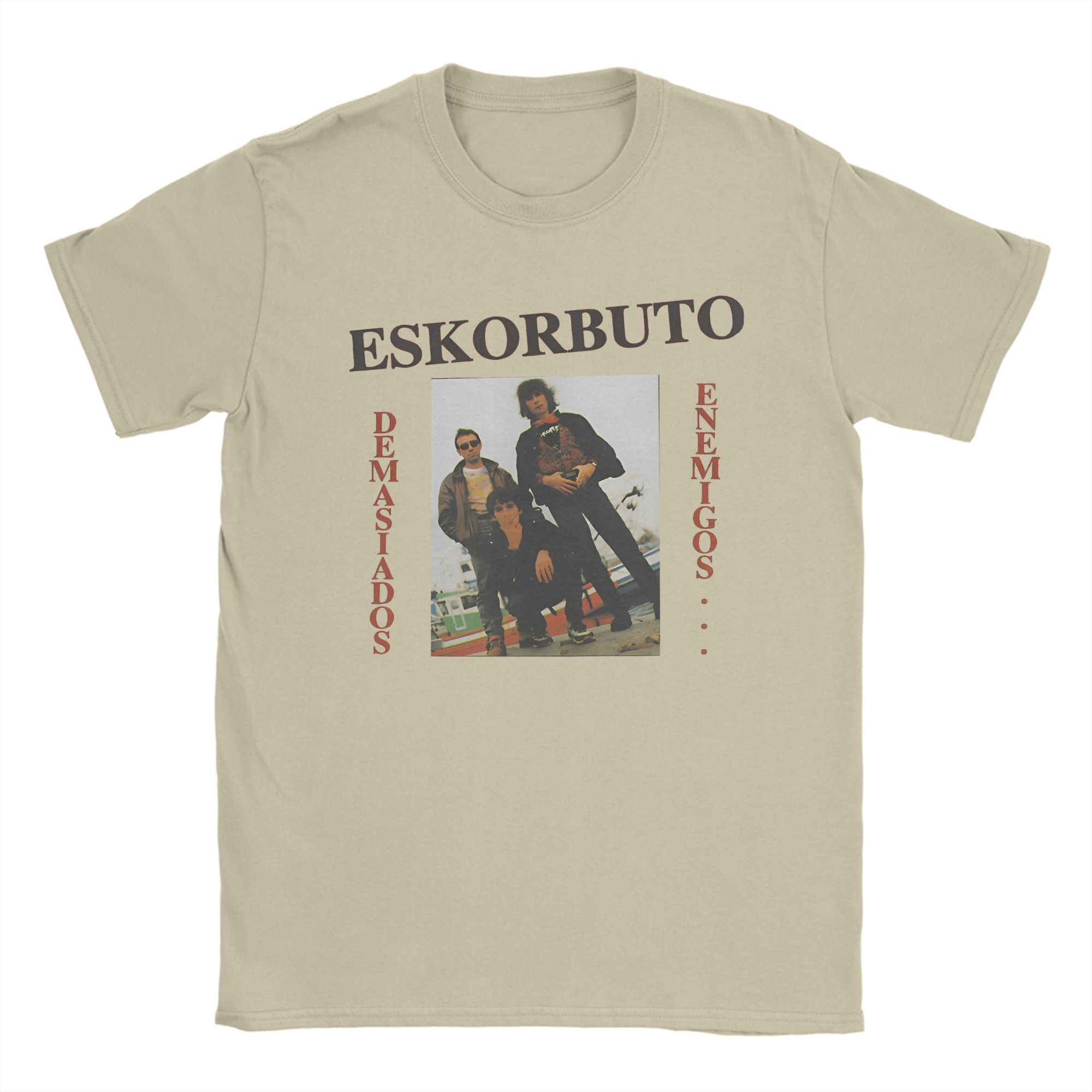 Awesome Eskorbuto Band T-Shirt for Men Crew Neck 100% Cotton T Shirts Short Sleeve Tees Unique Tops 4XL
Awesome Eskorbuto Band T-Shirt for Men Crew Neck 100% Cotton T Shirts Short Sleeve Tees Unique Tops 4XL