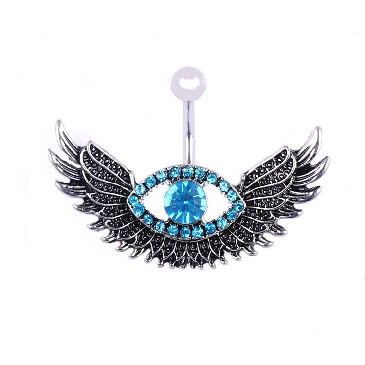 Blue Dew Piercing Jewelry Высококачественные бриллиантовые глаза Симметричные крылья Пупок Кольцо Пупок Пряжка
Blue Dew Piercing Jewelry Высококачественные бриллиантовые глаза Симметричные крылья Пупок Кольцо Пупок Пряжка