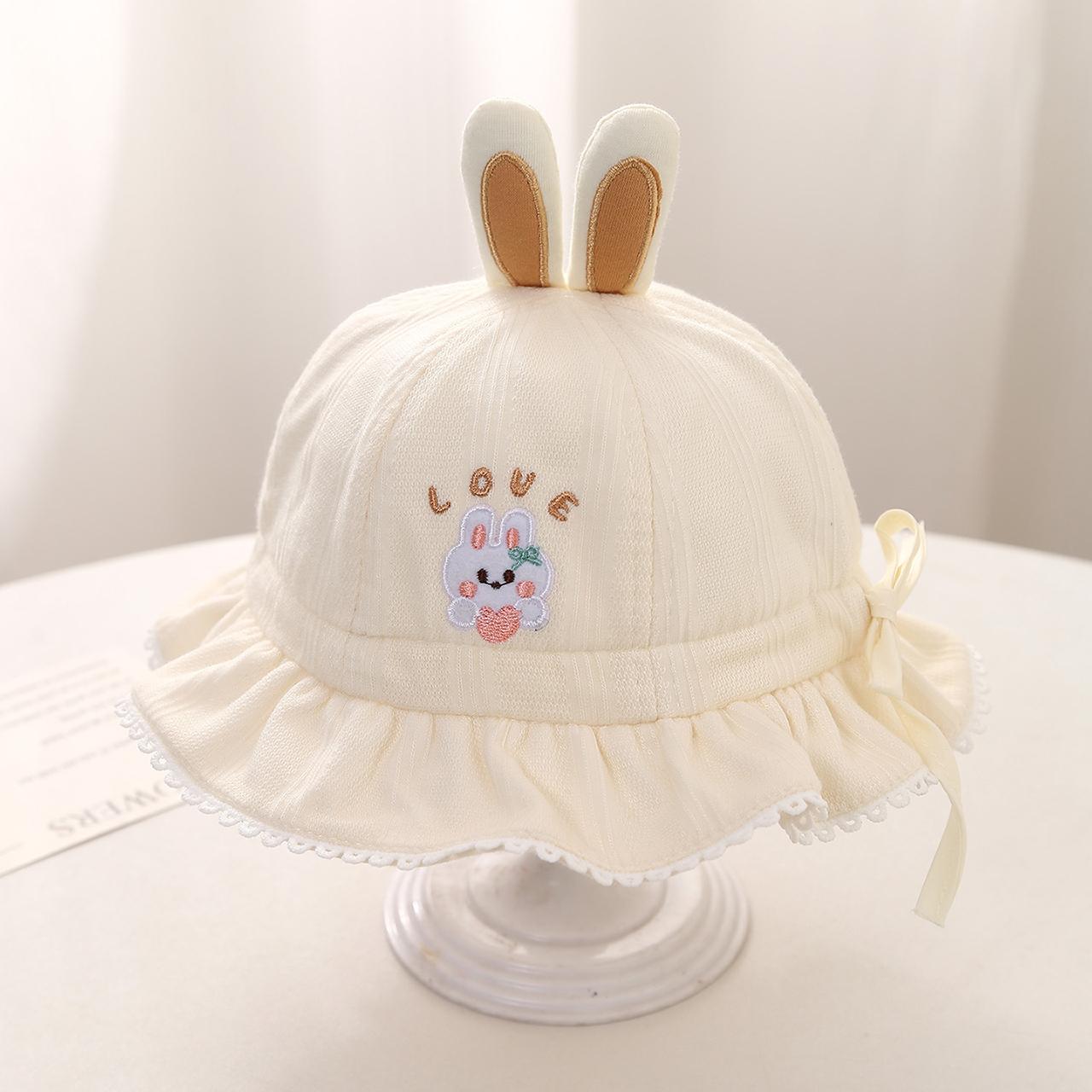 Cute Rabbit Baby Girl Bucket Hat Lace Ruffle Fisherman Cap for Toddler Kids Adjustable Drawstring Basin Caps бежевый
Cute Rabbit Baby Girl Bucket Hat Lace Ruffle Fisherman Cap for Toddler Kids Adjustable Drawstring Basin Caps бежевый