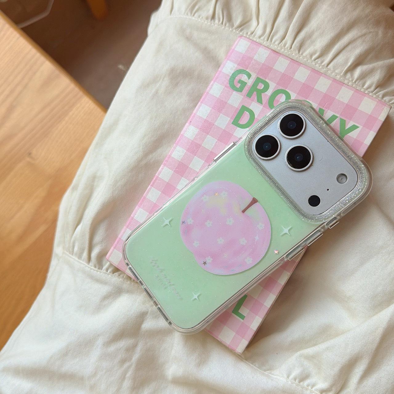 Mint Green & Pink Apple iPhone Case for 16/17PROMAX/15p/14 with Round Edges iPhone 14 Pro Max
Mint Green & Pink Apple iPhone Case for 16/17PROMAX/15p/14 with Round Edges iPhone 14 Pro Max