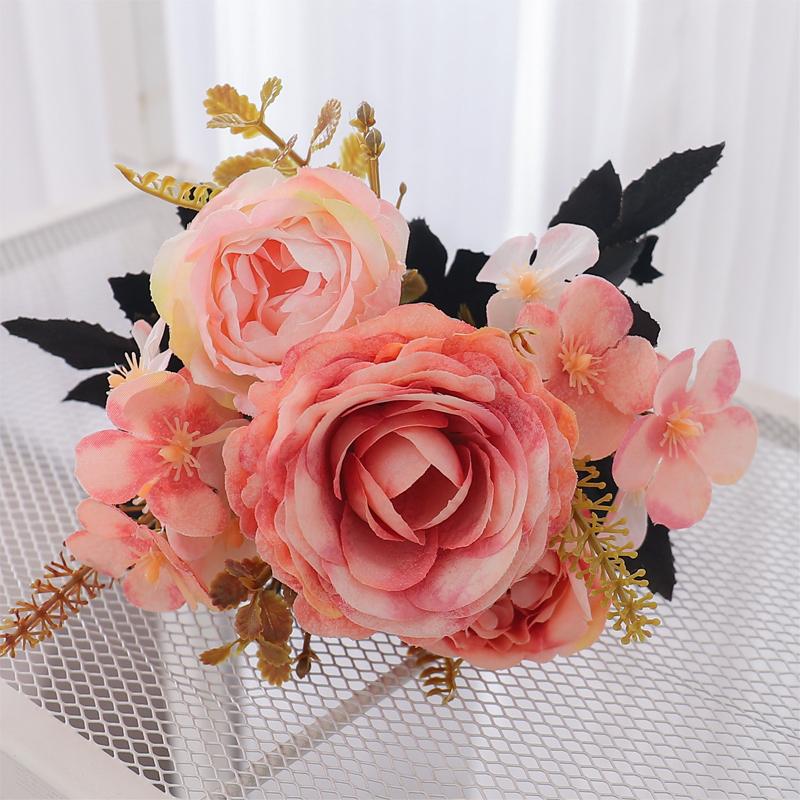 Осенний шелк искусственные цветы вазы для искусственных растений дикая роза свадебные букеты подарки дом спальня комната стол DIY украшение розовый
Осенний шелк искусственные цветы вазы для искусственных растений дикая роза свадебные букеты подарки дом спальня комната стол DIY украшение розовый