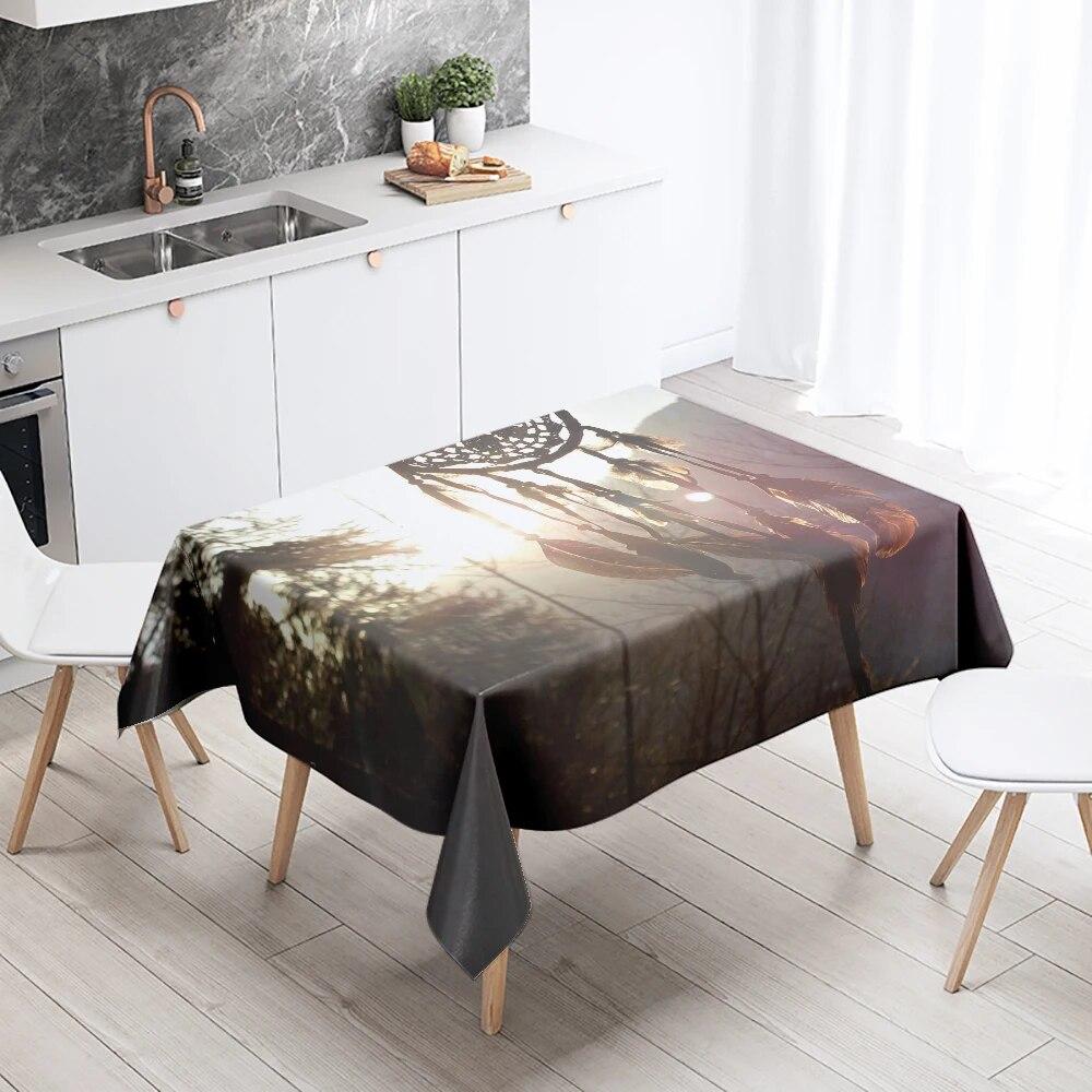 Скатерть «Ловец снов», вечерние, ресторан, банкетный декор, устойчивая к пятнам, водонепроницаемая, украшение для домашнего стола 40x70cm
Скатерть «Ловец снов», вечерние, ресторан, банкетный декор, устойчивая к пятнам, водонепроницаемая, украшение для домашнего стола 40x70cm