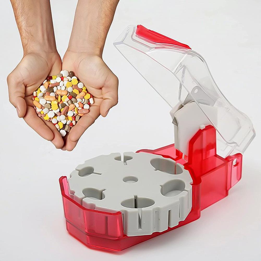 Пластиковый прямоугольный резак для лекарств, готовый к использованию, разделитель лекарств, резак для лекарств, разрыхлитель лекарств, коробка-дозатор лекарств красный 
Пластиковый прямоугольный резак для лекарств, готовый к использованию, разделитель лекарств, резак для лекарств, разрыхлитель лекарств, коробка-дозатор лекарств красный
