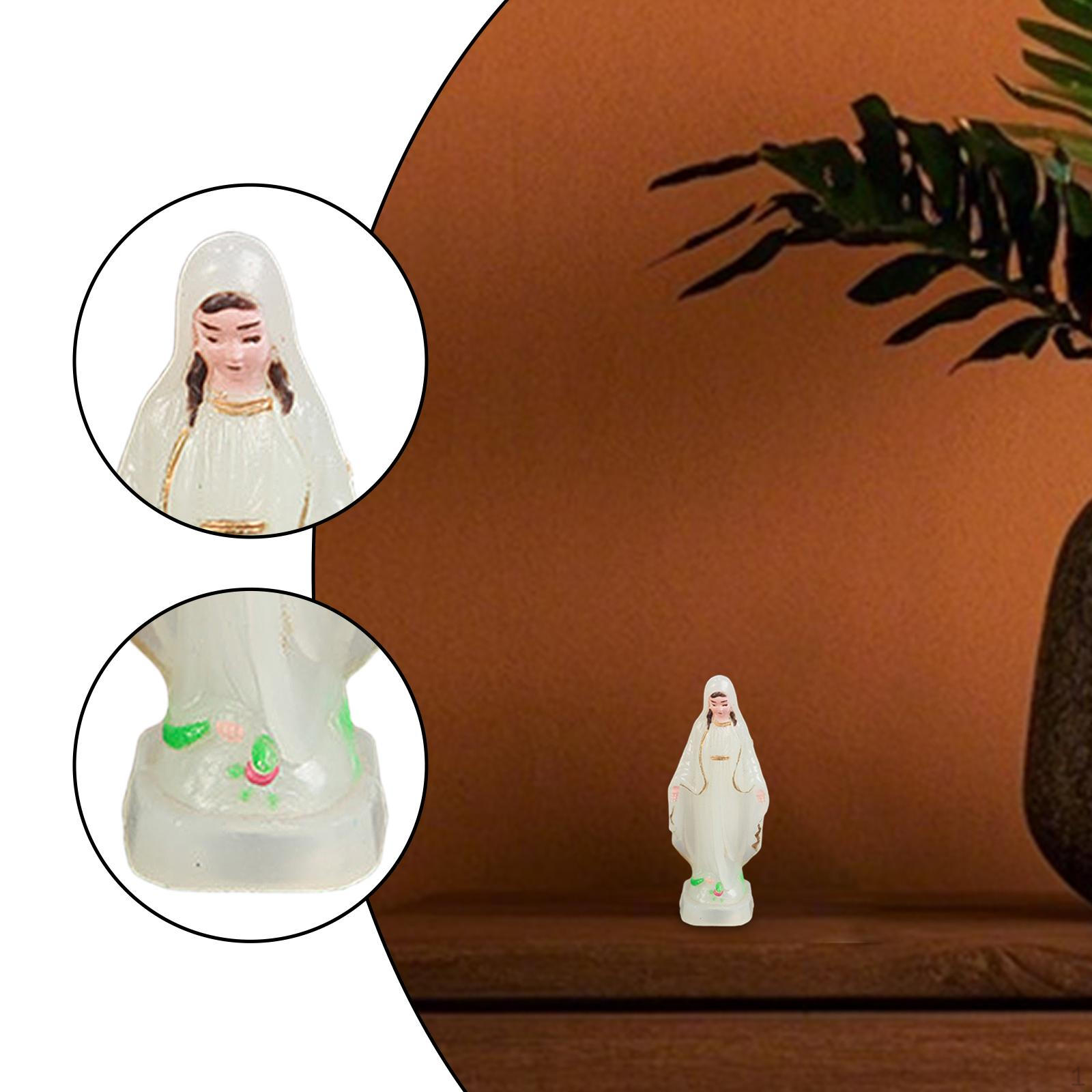 Blessed Mary Figure Ornament European Sculpture белый
Blessed Mary Figure Ornament European Sculpture белый