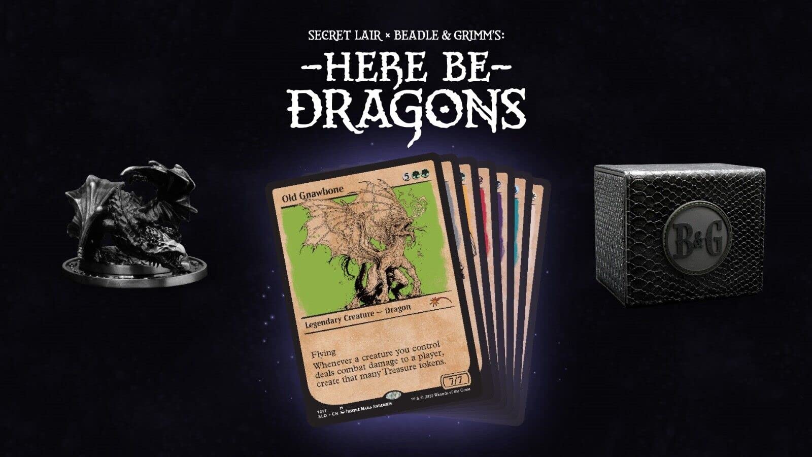 Magic the Gathering Secret Leia Beedle and Here Be Dragons Ultra 1 от Grimm - ограниченный тираж, 10 000!
Magic the Gathering Secret Leia Beedle and Here Be Dragons Ultra 1 от Grimm - ограниченный тираж, 10 000!