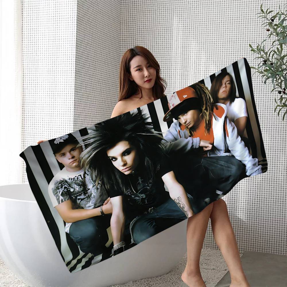 Metal Rock Band T-Tokio H-Hotel Microfiber Blanket Quick Drying Beach Towels Oversized Printing Super Absorbent Pool Blanket W40*H60(CM)
Metal Rock Band T-Tokio H-Hotel Microfiber Blanket Quick Drying Beach Towels Oversized Printing Super Absorbent Pool Blanket W40*H60(CM)