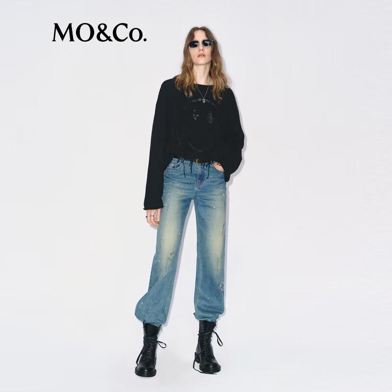 MO&Co. Women s British Style Loose Fit Round Neck Sweater S
MO&Co. Women s British Style Loose Fit Round Neck Sweater S