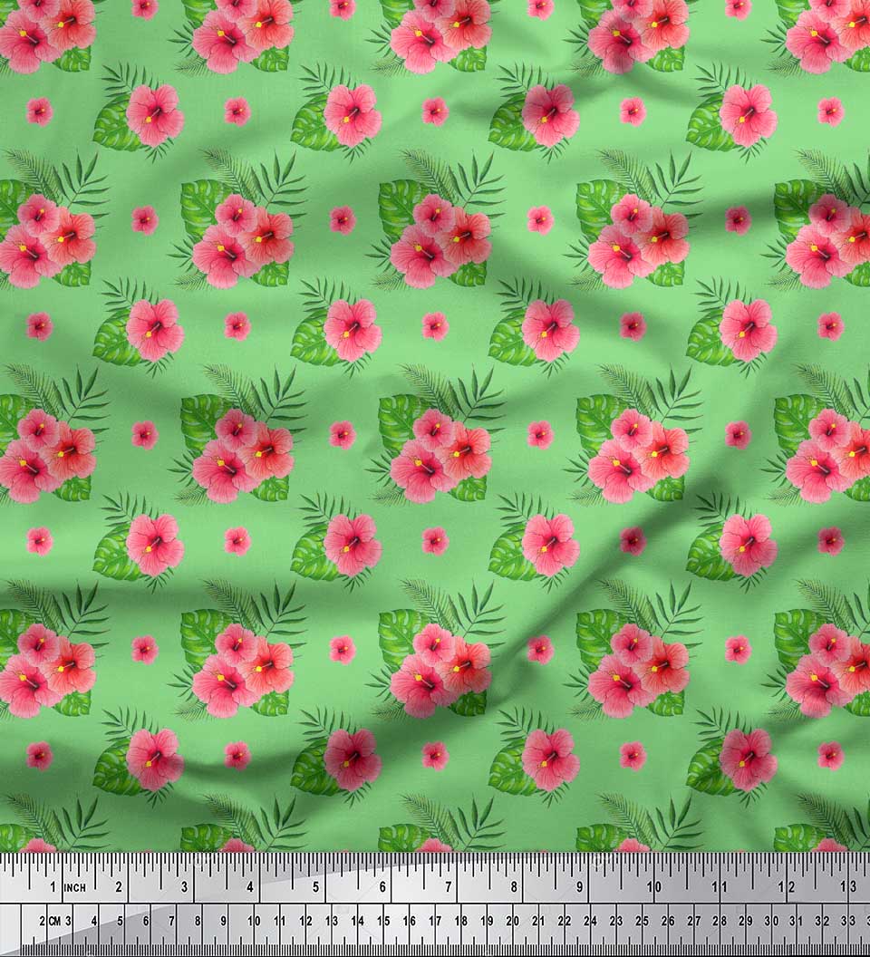 Тканина Soimoi Grey Poly Crepe Тканина Monstera Leaf & Floral Print Тканина на метр 42 дюйма 42 Inch Wide - Poly Crepe зелений
Тканина Soimoi Grey Poly Crepe Тканина Monstera Leaf & Floral Print Тканина на метр 42 дюйма 42 Inch Wide - Poly Crepe зелений