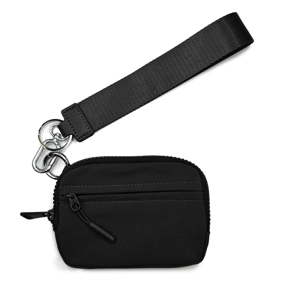 Women waterproof nylon small wallet multi-functional card case keychain ladies coin purse
Women waterproof nylon small wallet multi-functional card case keychain ladies coin purse