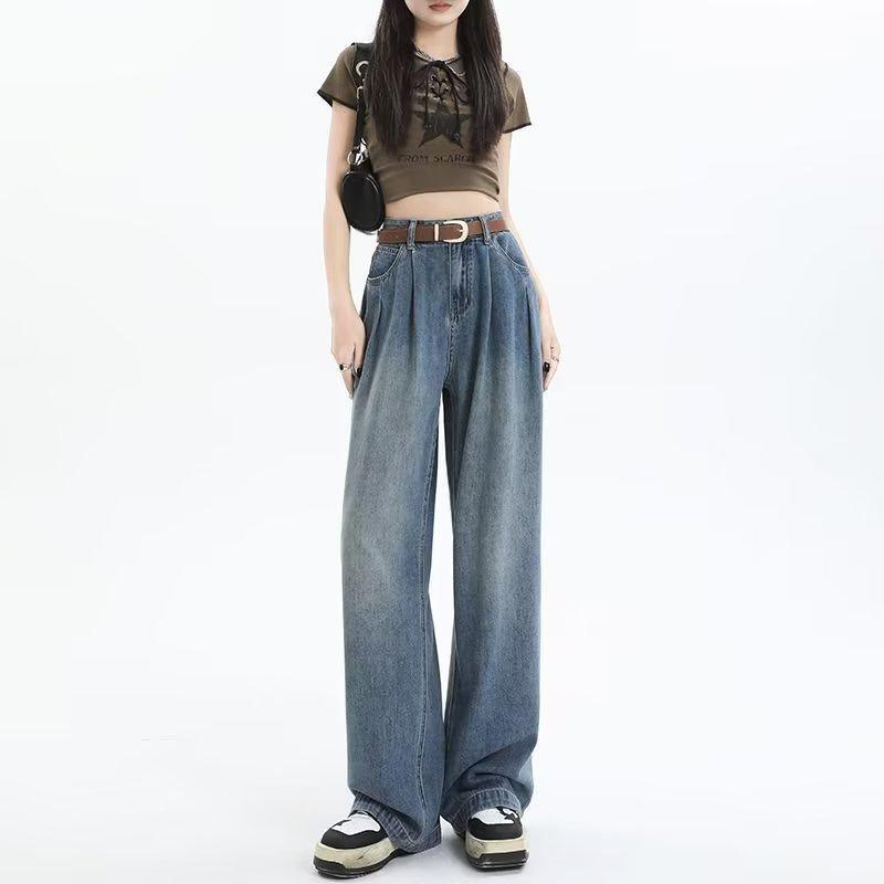 Women s High Waist Pleated Wide Leg Jeans - Autumn/Winter 2024 Design, Slimming, Small Size, Loose Fit. 2XL темно-синий
Women s High Waist Pleated Wide Leg Jeans - Autumn/Winter 2024 Design, Slimming, Small Size, Loose Fit. 2XL темно-синий