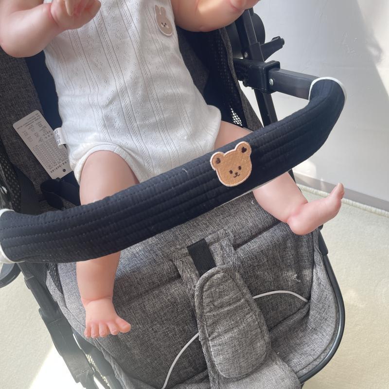 Korean Style Baby Stroller & Car Seat Cotton Cover with Removable Anti-Bite Shoulder Pads 40x15 cm
Korean Style Baby Stroller & Car Seat Cotton Cover with Removable Anti-Bite Shoulder Pads 40x15 cm
