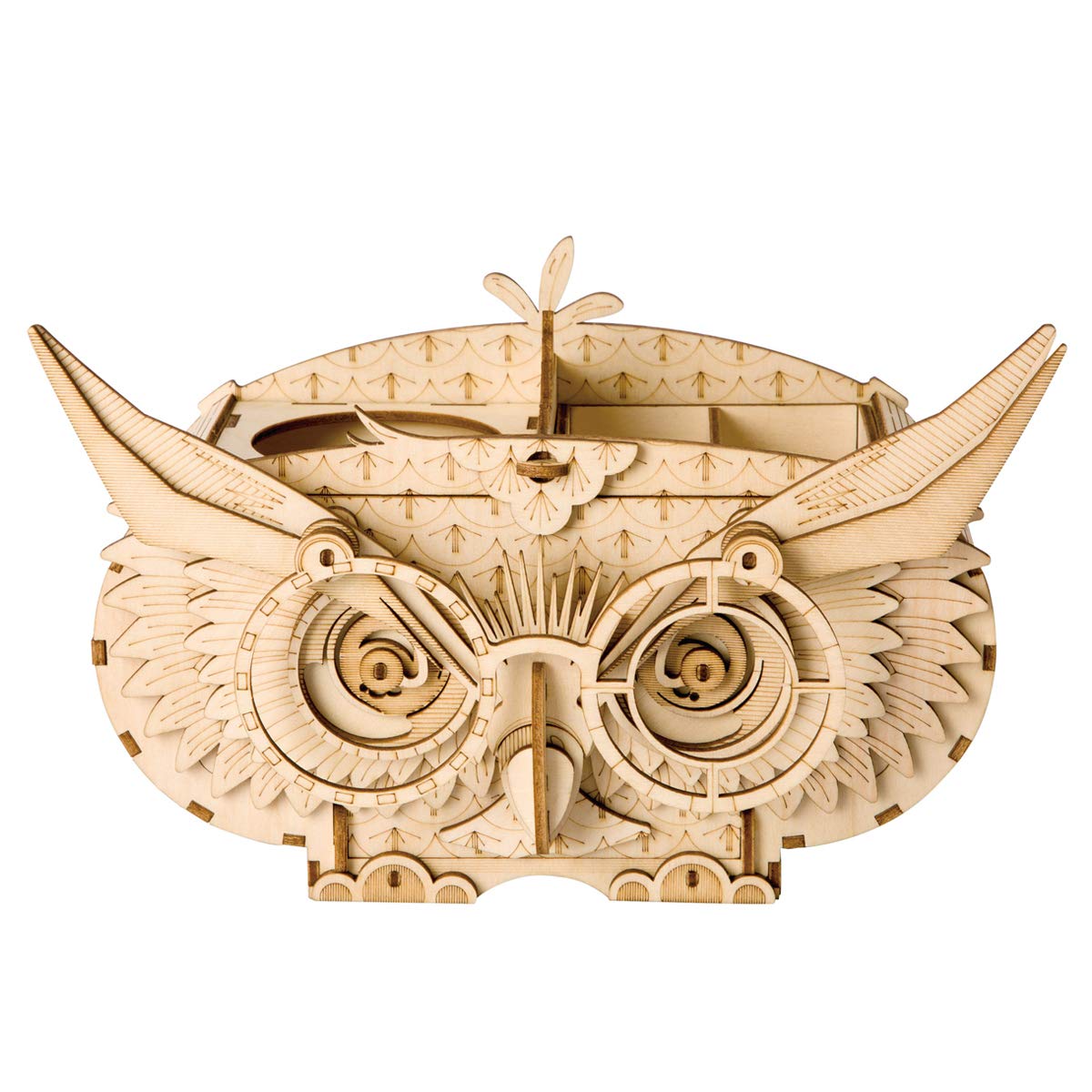 Tsukurundesu® 3D Wooden Puzzle TG405 Owl Box with Japanese Instructions
Tsukurundesu® 3D Wooden Puzzle TG405 Owl Box with Japanese Instructions