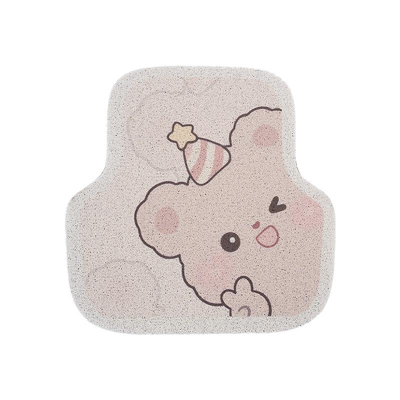 Silk ring car floor mat cute cartoon car wear-resistant and easy to take care of protective pad single piece car floor mat
Silk ring car floor mat cute cartoon car wear-resistant and easy to take care of protective pad single piece car floor mat