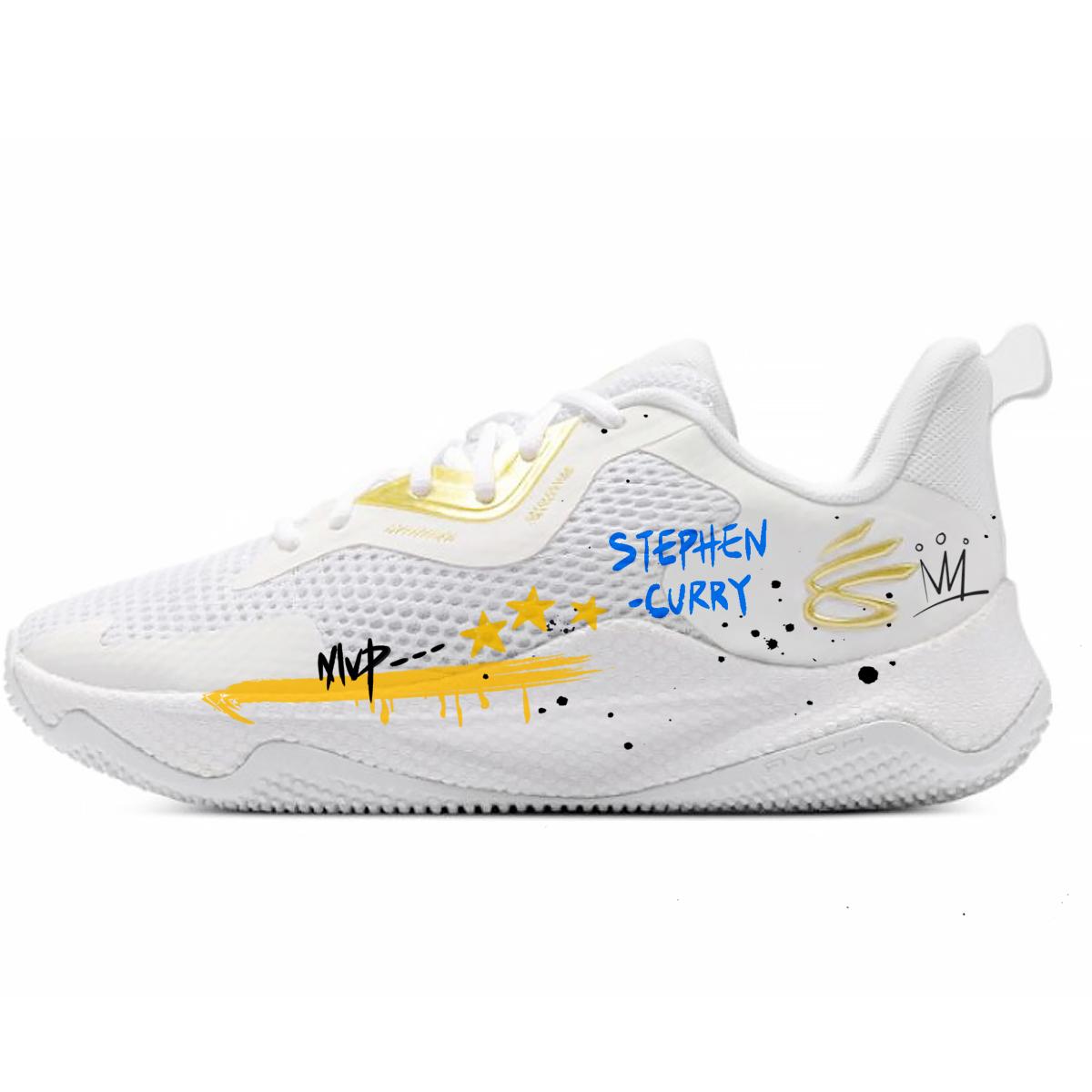 Under Armour Curry Splash 3 Slip Resistant Abrasion Resistant Low top Basketball Shoes Men s White 3026275-101(Team40-) 44
Under Armour Curry Splash 3 Slip Resistant Abrasion Resistant Low top Basketball Shoes Men s White 3026275-101(Team40-) 44